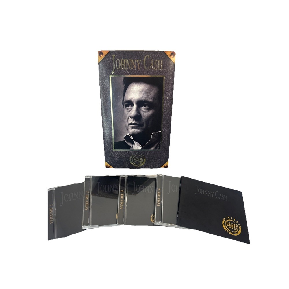 Johnny Cash Vintage Vaults (2004) 4-Disc CD Box Set Collection Volume 1 - 4 Read